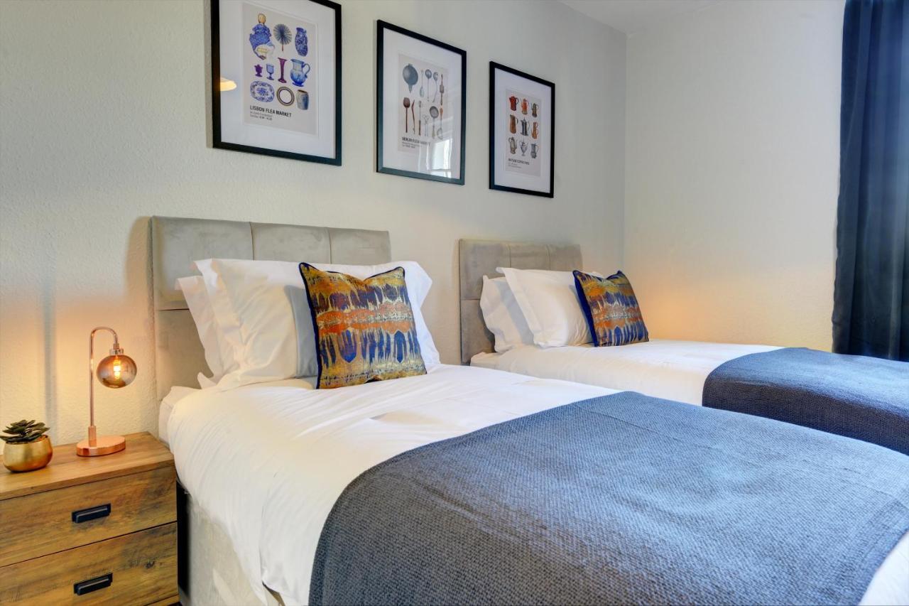 Regency Nest By Spa Town Property - Stylish 3 Bedroom Apartment On 2 Floors, Central Leamington Spa Buitenkant foto