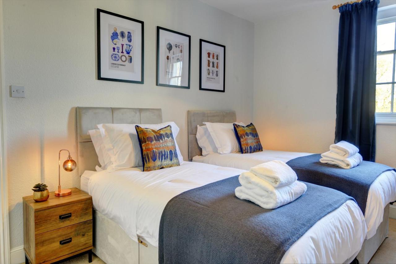 Regency Nest By Spa Town Property - Stylish 3 Bedroom Apartment On 2 Floors, Central Leamington Spa Buitenkant foto